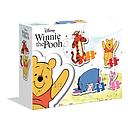 Puzzles Progresivos 3+6+9+12 piezas -Winnie The Pooh- Clementoni