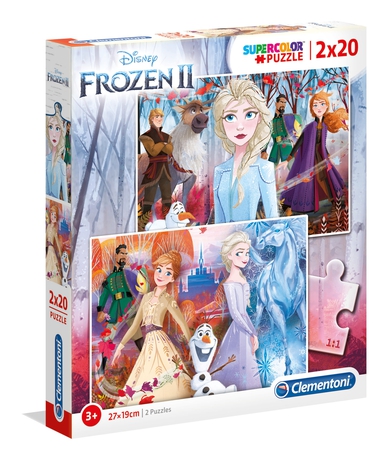 Puzzles 2 x 20 piezas -Frozen 2- Clementoni