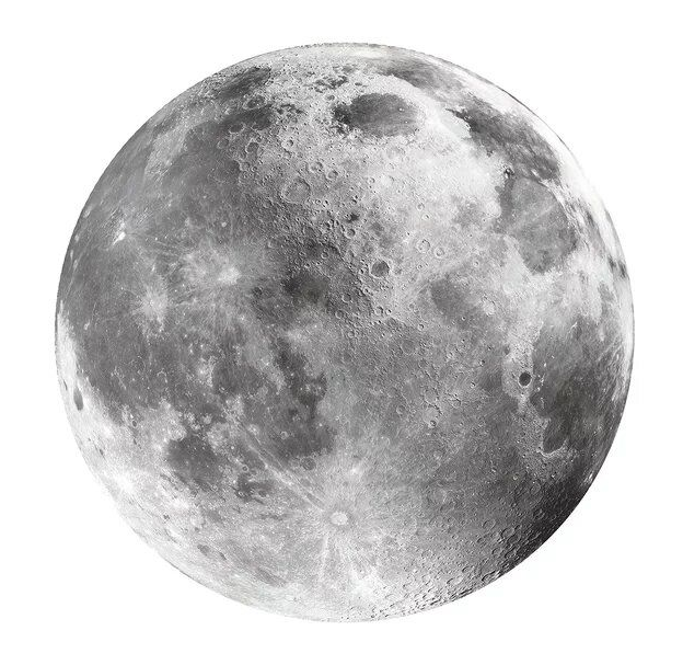 Puzzle 500 piezas Redondo -Nasa: La Luna- Clementoni