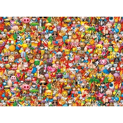 Puzzle 1000 piezas -Imposible: Emoji- Clementoni