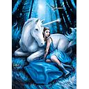 Puzzle 1000 piezas -Blue Moon, Anne Stokes- Clementoni