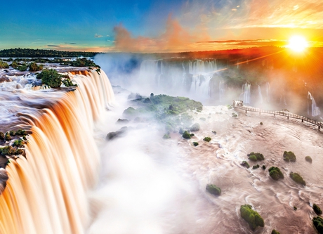 Puzzle 1000 piezas -Waterfall, Cataratas- Clementoni