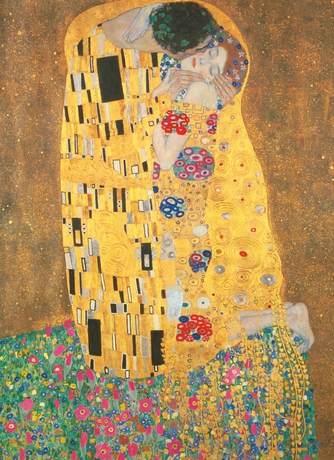 Puzzle 1000 piezas -Klimt: El Beso- Clementoni