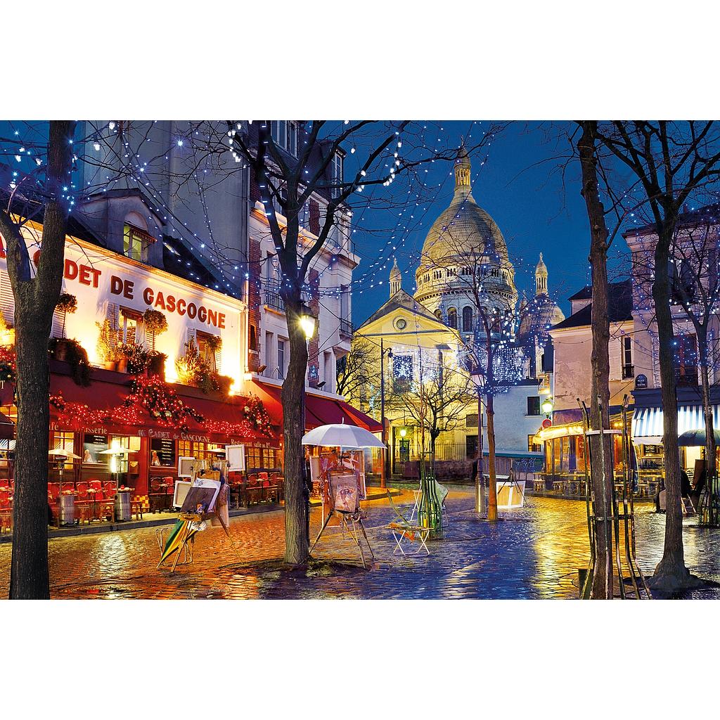 Puzzle 1500 piezas -Montmartre, París- Clementoni