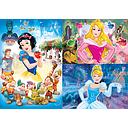 Puzzles 3 x 48 piezas -Princess- Clementoni