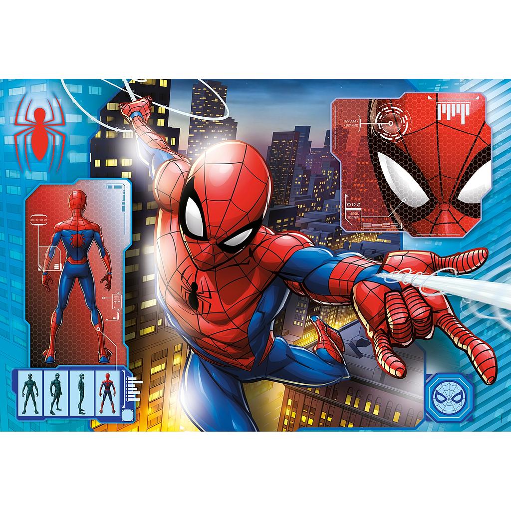Puzzle 104 piezas -Spiderman- Clementoni