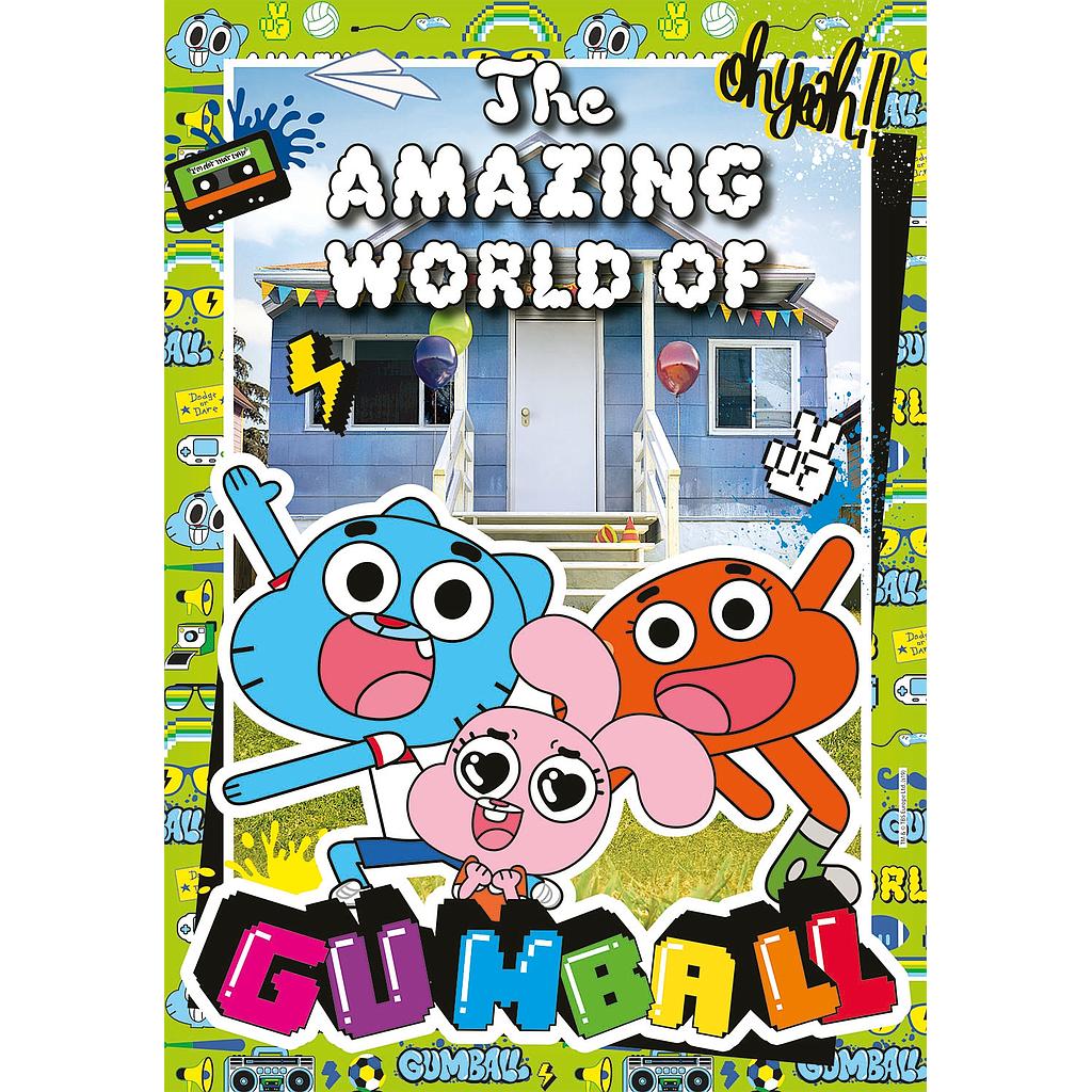 Puzzle 104 piezas -Gumball- Clementoni