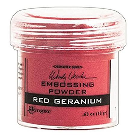 Polvo Embossing -Rojo Geráneo- 18 gr. Ranger