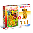 Puzzle 104 piezas + Modelo 3D -El Rey León- Clementoni