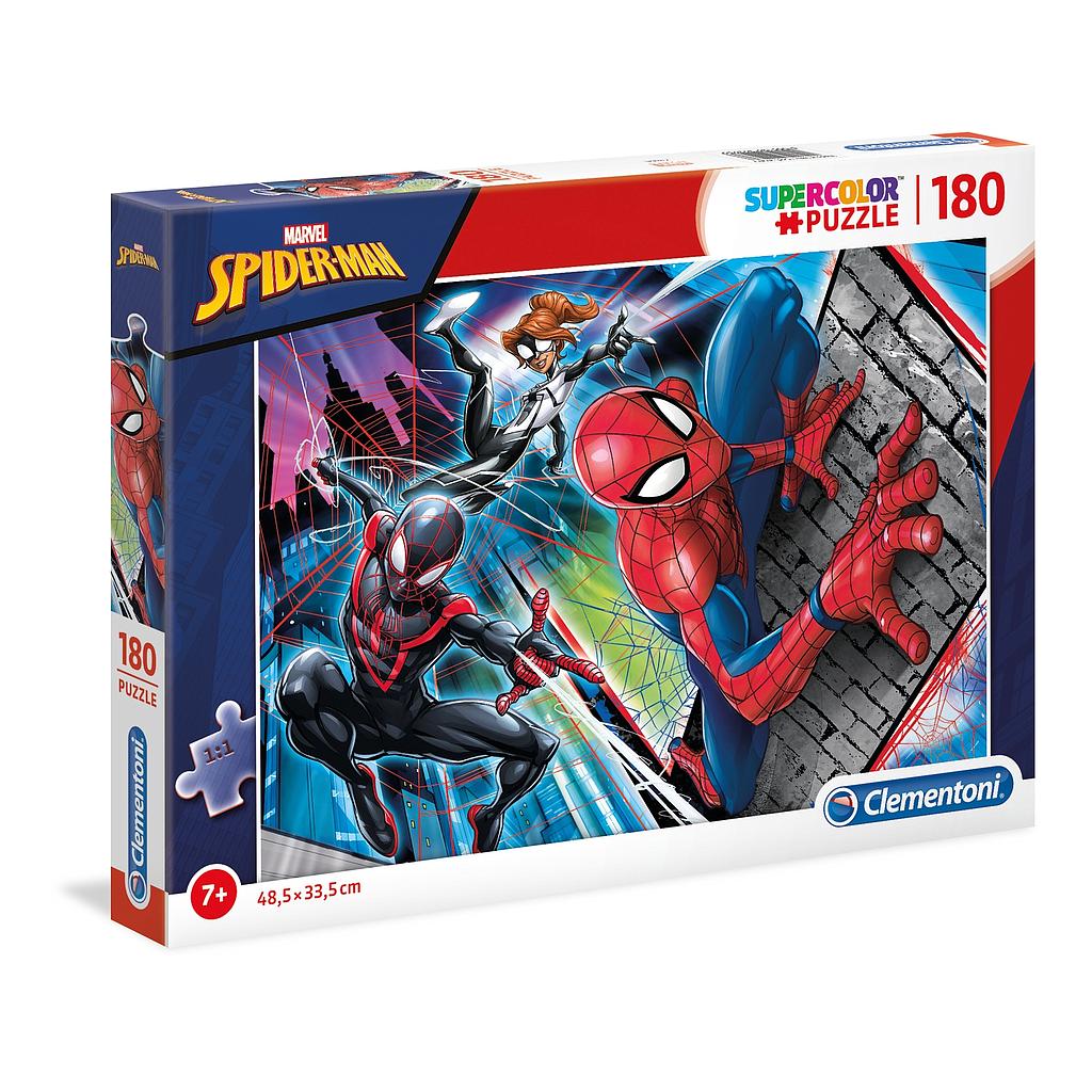 Puzzle 180 piezas -Spiderman- Clementoni