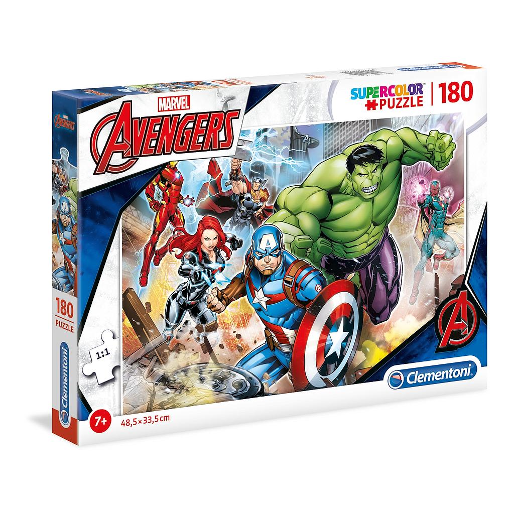 Puzzle 180 piezas -Avengers- Clementoni