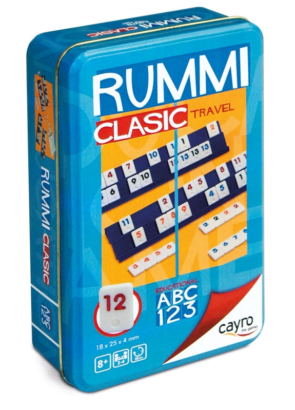 Rummi Classic Travel -Caja Metal Viaje- Cayro