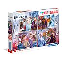 Puzzles Progresivos 20 + 60 + 100 + 180 piezas -Frozen 2- Clementoni