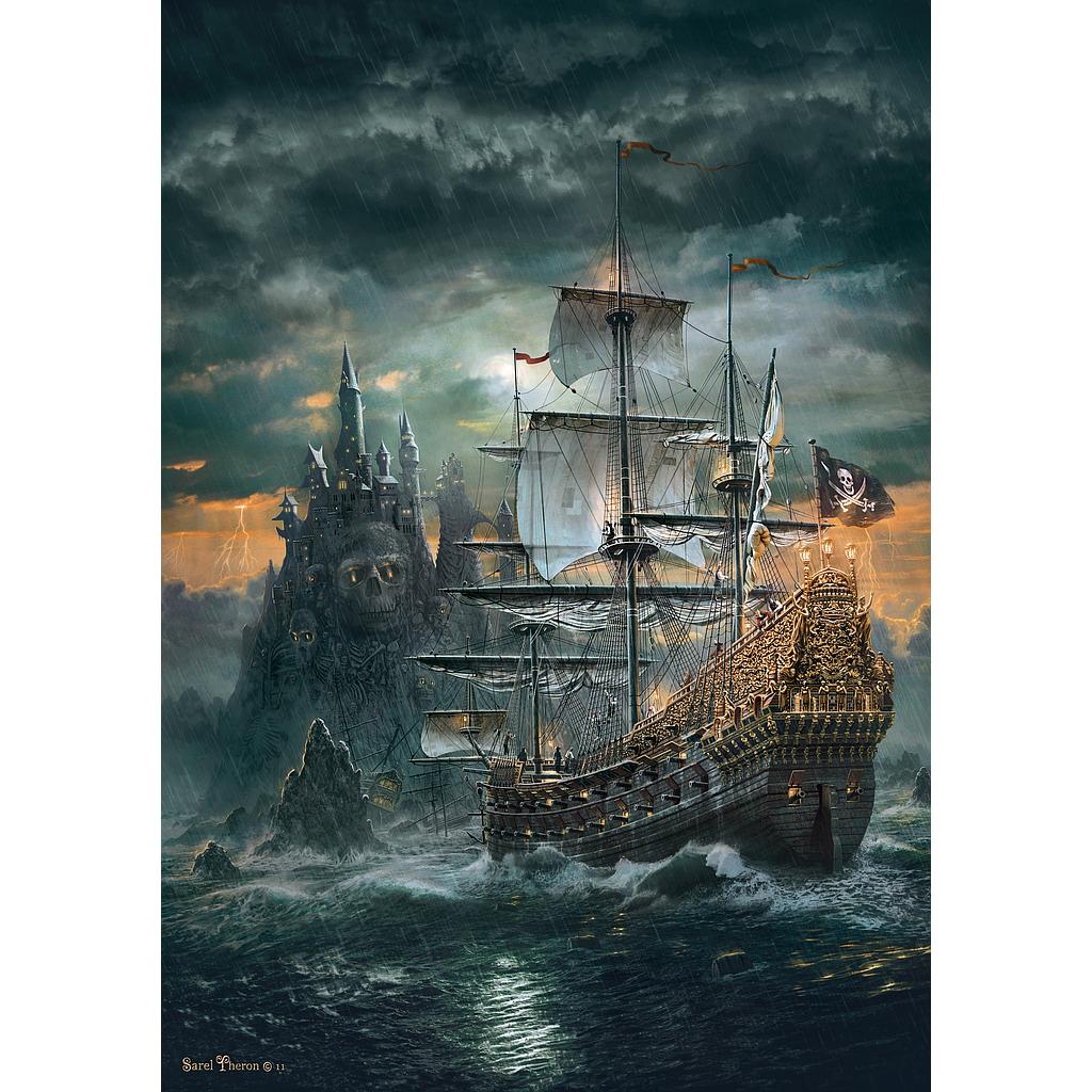 Puzzle 1500 piezas -Barco Pirata- Clementoni