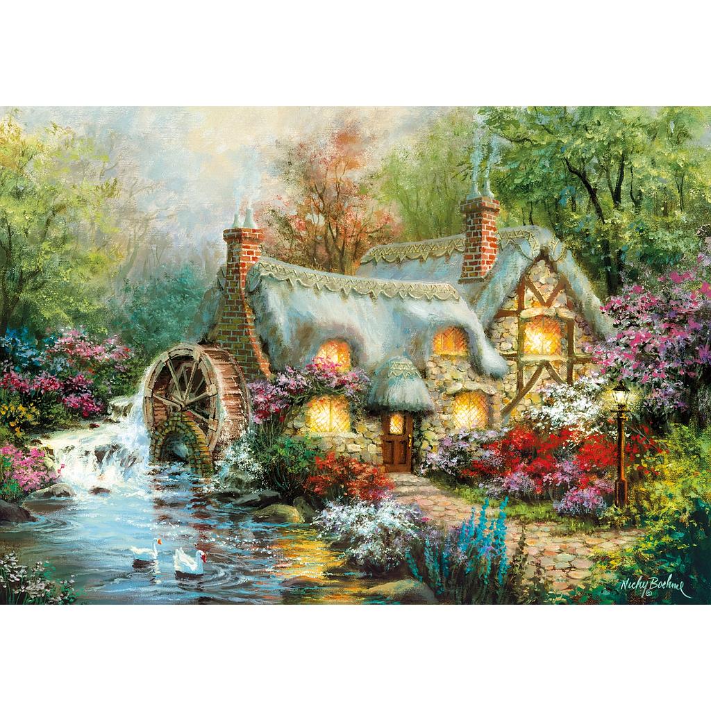 Puzzle 1500 piezas -Country Retreat- Clementoni