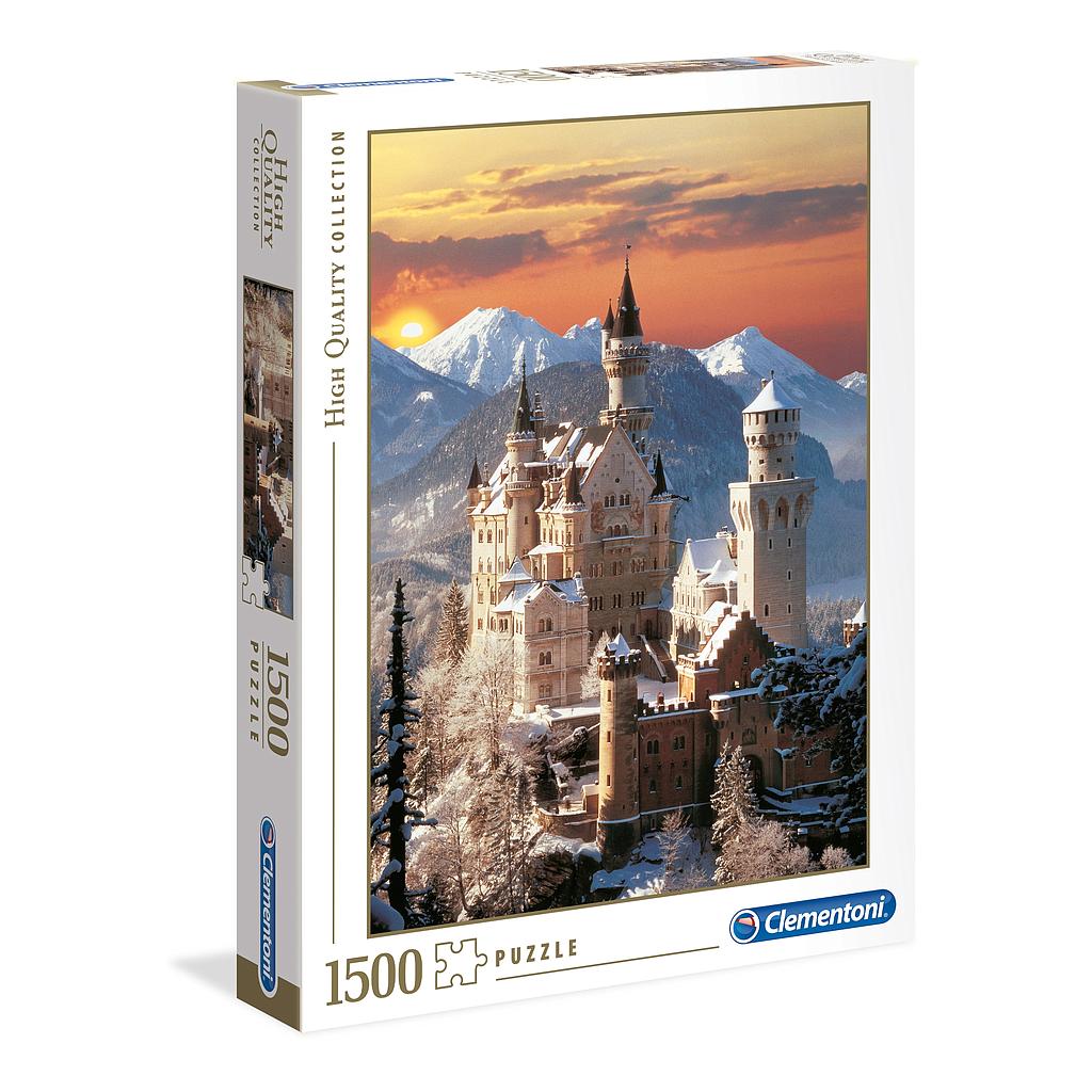 Puzzle 1500 piezas -Neuschwanstein- Clementoni