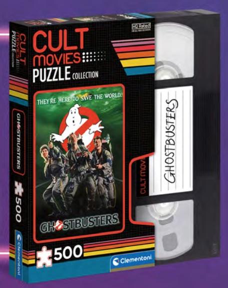 Puzzle 500 piezas -Cult Movies: Ghostbuster- Clementoni