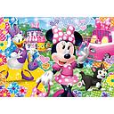 Puzzle 104 piezas Glitter -Minnie Happy Helpers- Clementoni