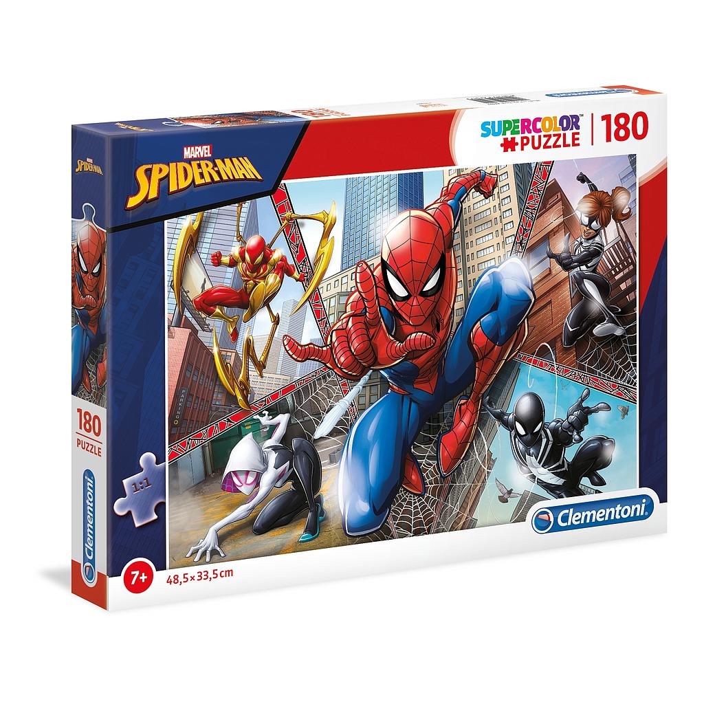 Puzzle 180 piezas -Spiderman- Clementoni