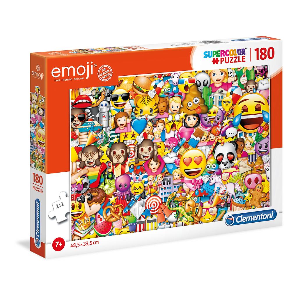 Puzzle 180 piezas -Emoji- Clementoni