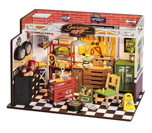 Kit -Garage Workshop- Rolife Robotime