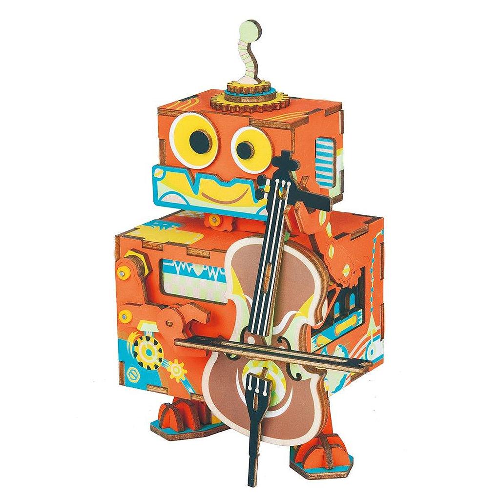 Kit Caja Musical -Pequeño Músico- Rolife Robotime