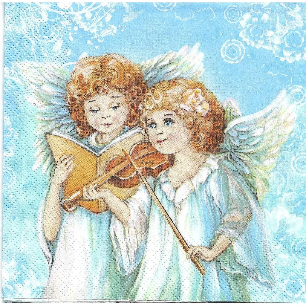 Servilleta 33 x 33 cm. -Angeles Cantores-