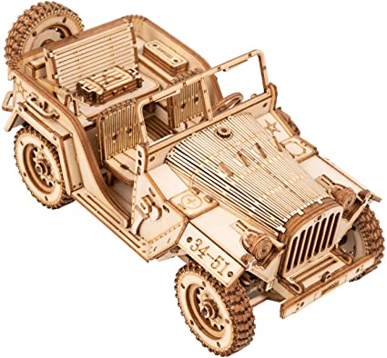 Kit Modelo Mecánico -Jeep- Rokr Robotime