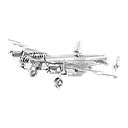Metal Earth -Lancaster Bomber-