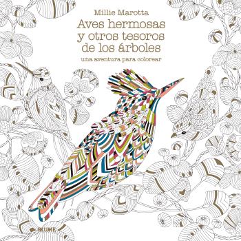 Libro Colorear "Aves Hermosas y Otros Tesoros de los Arboles" 