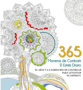 Libro Colorear "365 Maneras Combatir el Estrés Diario" Edit. LU    