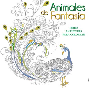 Libro Colorear &quot;Animales de Fantasia&quot; Edit. LU     