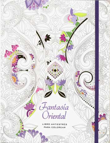 Libro Colorear "Fantasia Oriental" Edit. LU      