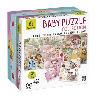 Baby Puzzle 32 piezas -La Ciudad- Ludattica