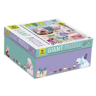 Puzzle Gigante 48 piezas -Cumpleaños Feliz- Ludattica