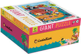 Puzzle Gigante 48 piezas -Barco Pirata- Ludattica