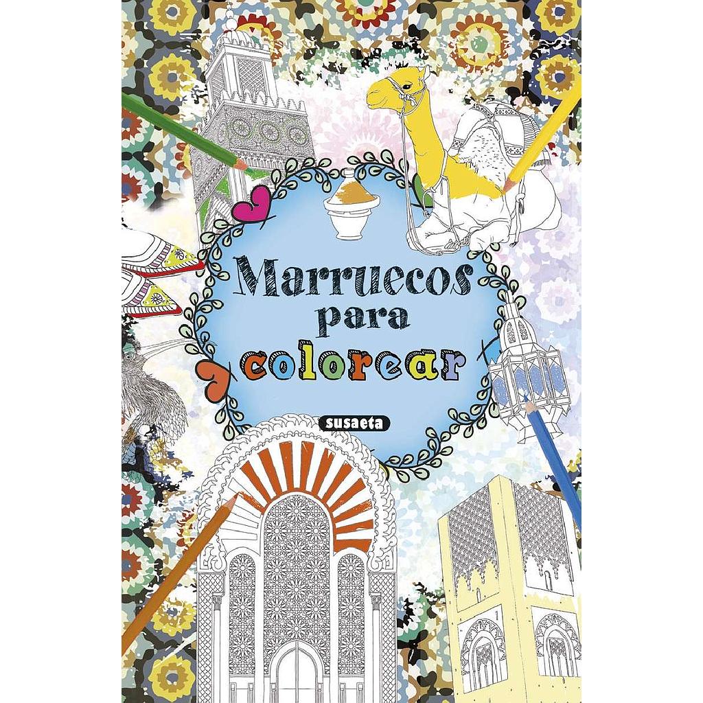 Marruecos para Colorear - Susaeta Ediciones