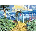 Pintar Por Números 32,4 x 40 cm. -Jardín junto al Mar- Royal & Langnickel