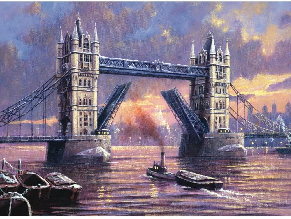 LIQUIDACION Pintar Por Números 32,4 x 40 cm. -Tower Bridge- Royal & Langnickel