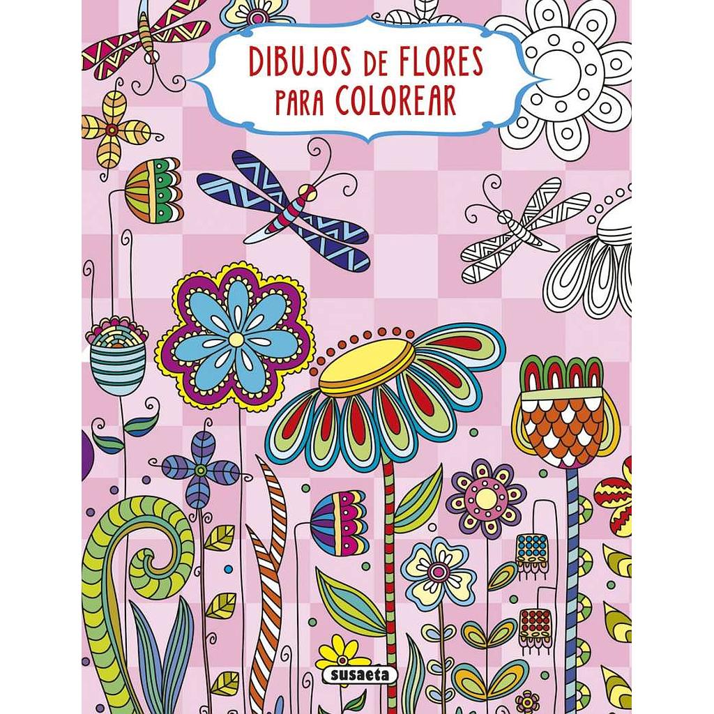 Dibujos de Flores para Colorear- Susaeta Ediciones