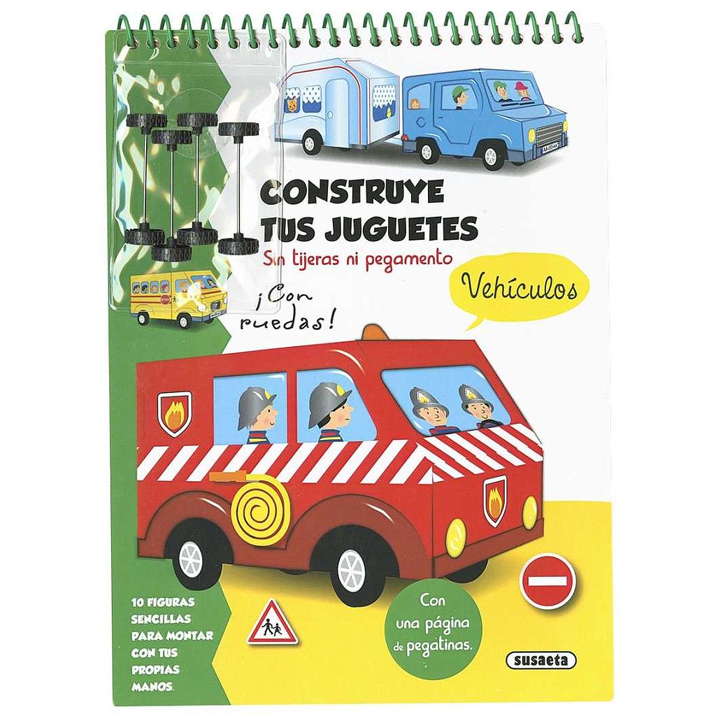 Construye Tus Juguetes: Vehículos- Susaeta Ediciones