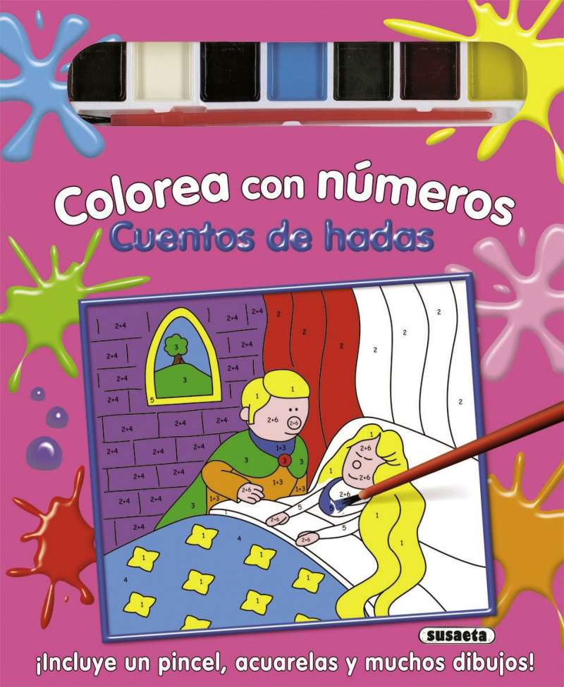 Colorear por Números - Cuentos de Hadas- Susaeta