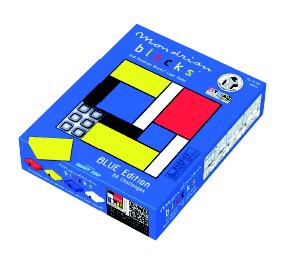Mondrian Blocks -Blue Edition