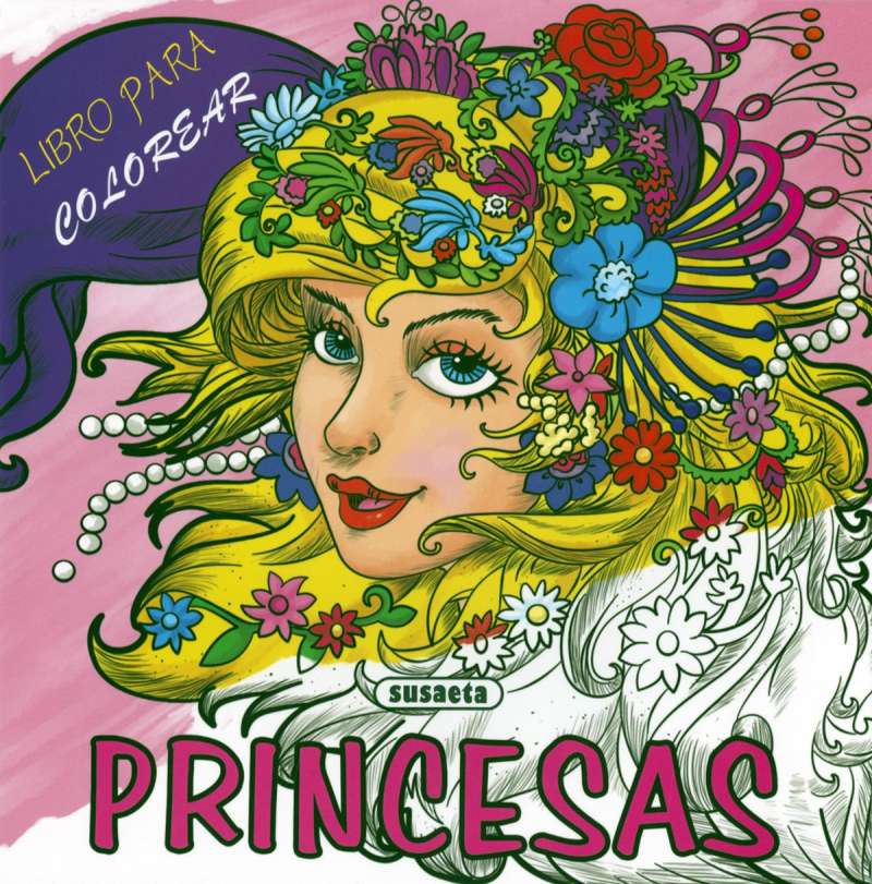 Colorea Princesas - Susaeta