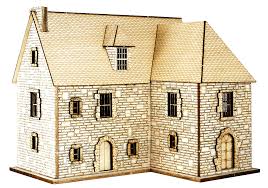 Kit Casa -Breton Farmhouse- Balsa HO Anner Factory