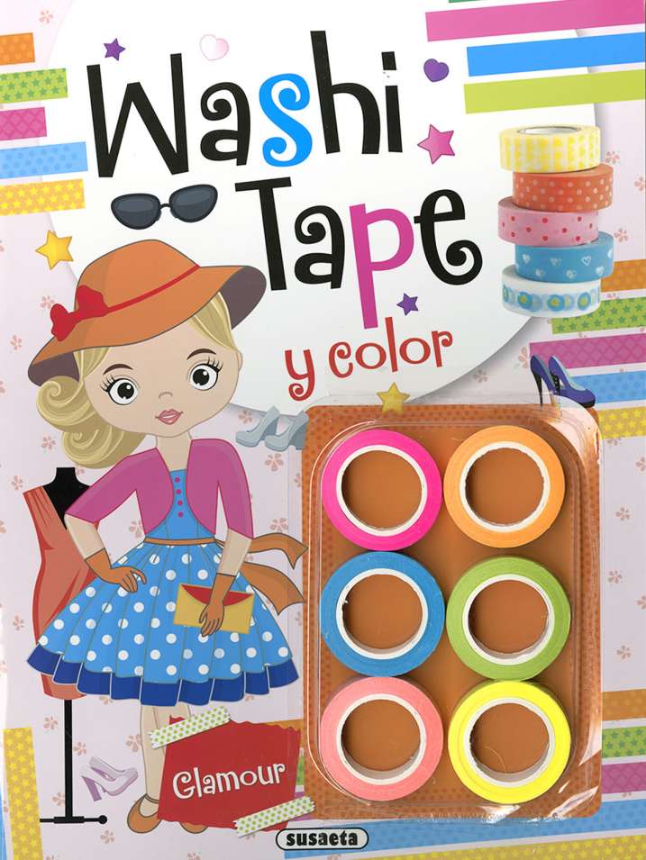 Washi Tape y Color: Aventuras- Susaeta