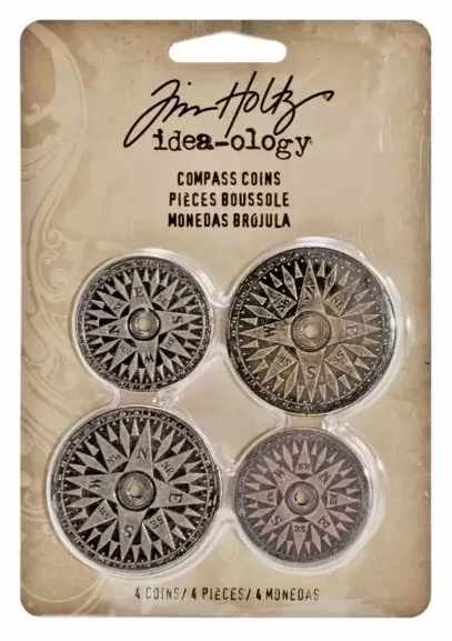 Monedas de Adventus Antiguas (4 pzs.) Tin Holtz