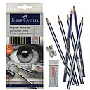 Set Dibujo Goldfaber Grafito 8 piezas Creative Studio Faber-Castell