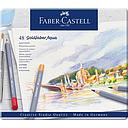 Estuche Metal Lápiz Acuarelable Goldfaber Aqua 48 pzs. Creative Studio Faber-Castell