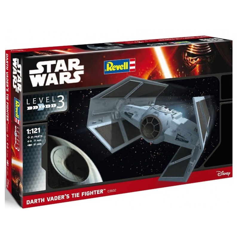 Star Wars -Darth Vader's TIE Fighter- 1:121 Revell